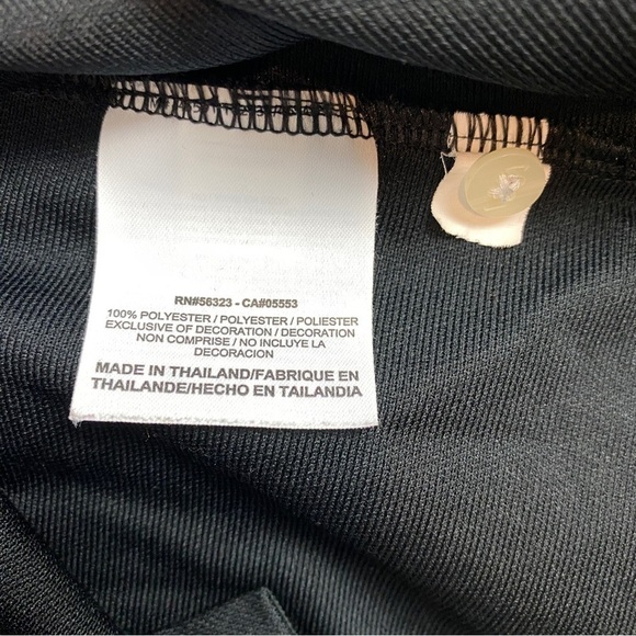 Nike Golf Dri Fit Shirt Womens Large Polyester Black Short Sleeve - Picture 8 of 12